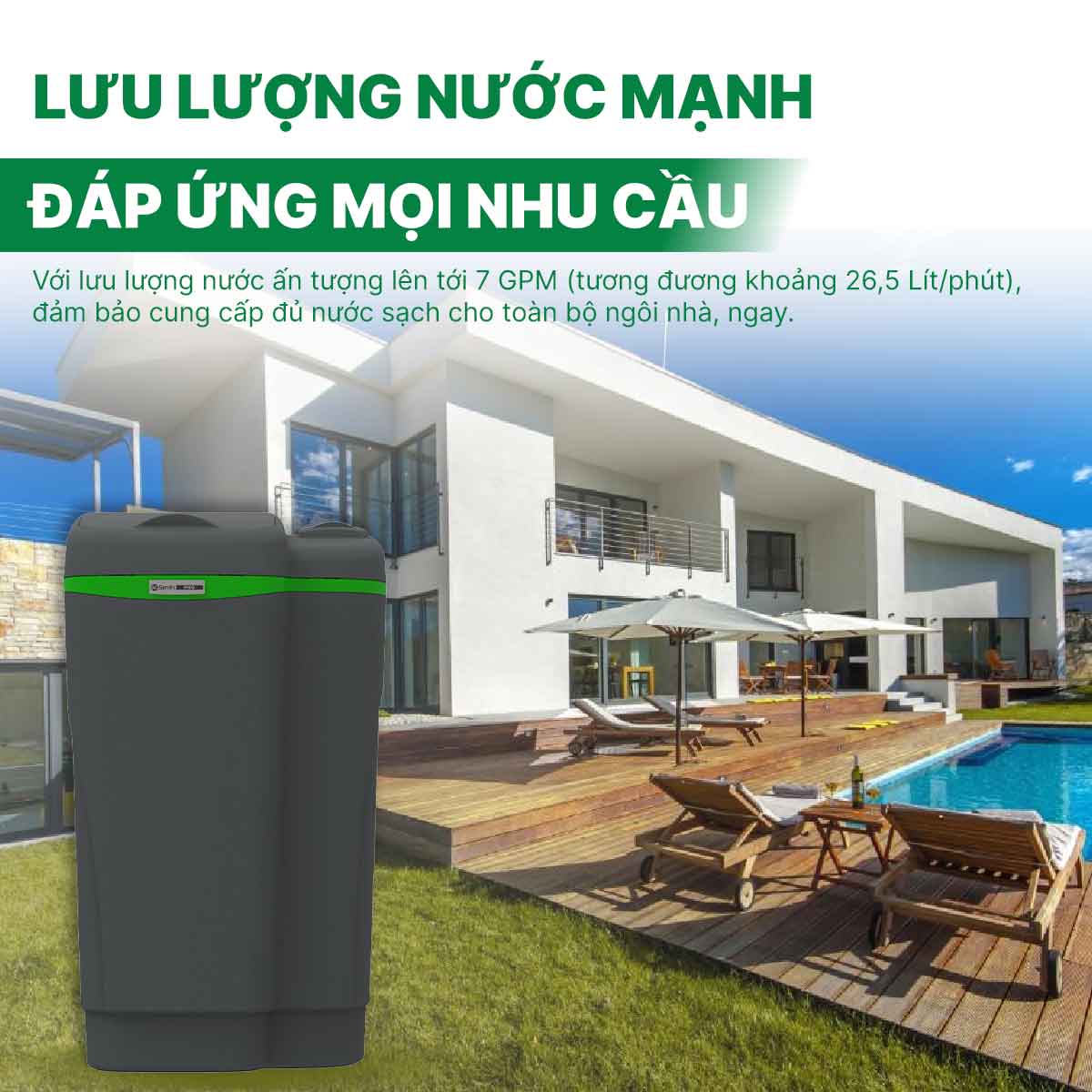 Hệ thống lọc nước đầu nguồn A.O Smith AOW-S500 PREMIUM
