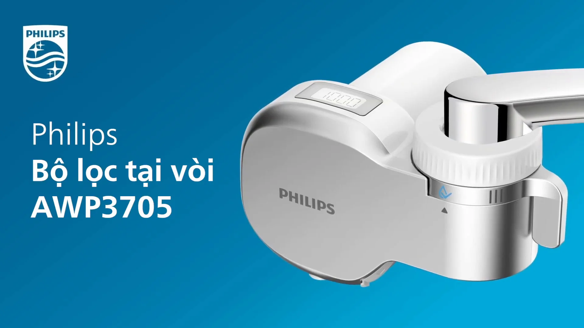 Bộ lọc nước tại vòi Philips AWP3705
