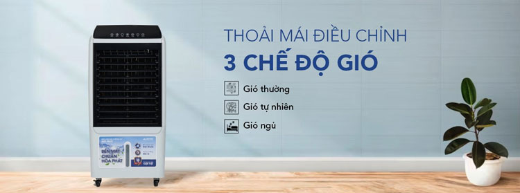 Hòa Phát HPCF1-033I được trang bị 3 tốc độ gió khác nhau