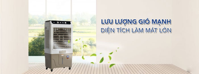 Máy làm mát không khí Hòa Phát HPCF1-061 dễ dàng làm mát cho không gian rộng