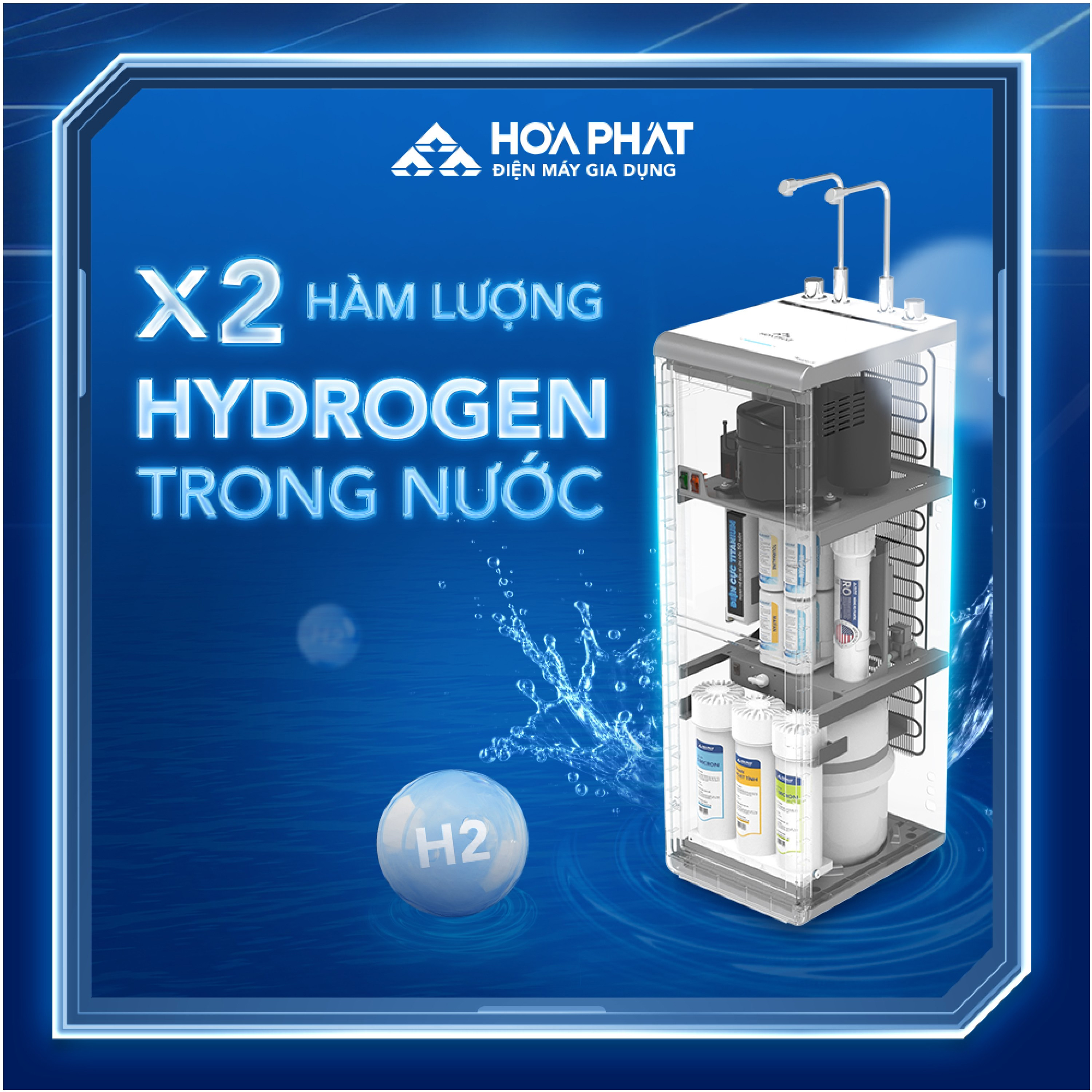 HPA885 sử dụng công nghệ điện phân có màng ngăn