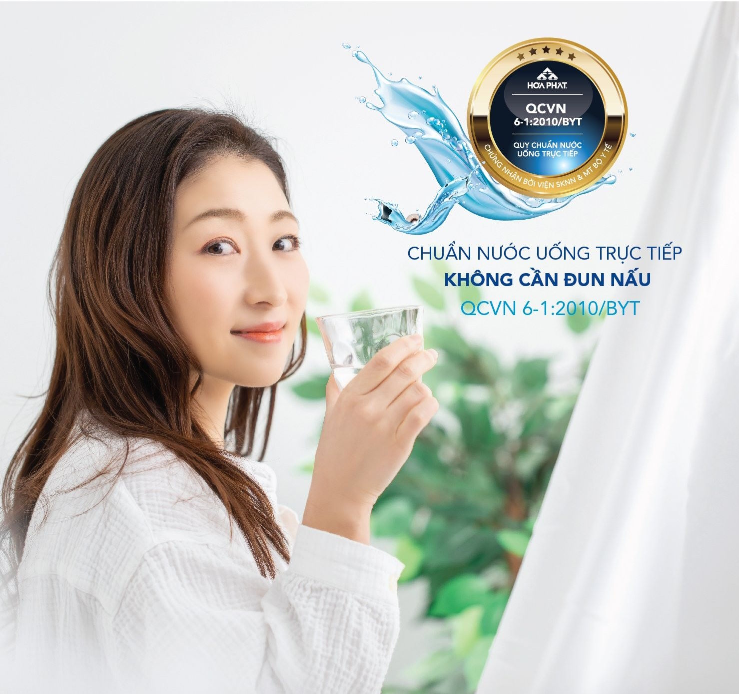 Nước đạt chuẩn quốc gia – Uống trực tiếp an toàn Hòa Phát HPN615