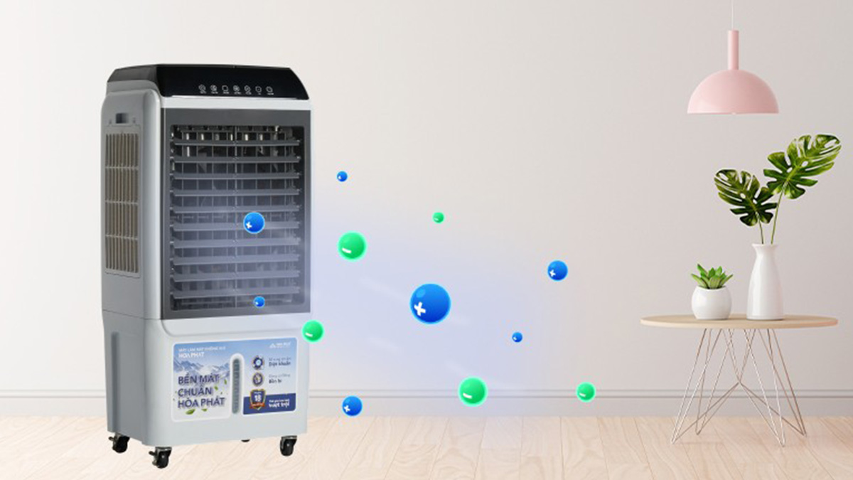 Tạo ion lọc không khí giúp tăng cường năng lượng sống hiệu quả