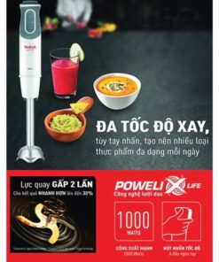 Máy xay sinh tố cầm tay Tefal HB643138 - trắng, 800W