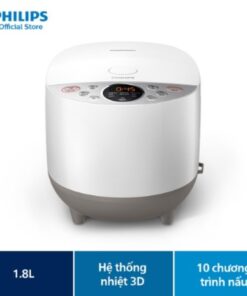 Nồi cơm điện tử Philips HD451555 1.8 lít 5 lớp để dẫn nhiệt tốt