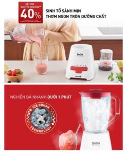 Máy xay sinh tố Tefal Blendforce Piano BL477566 - Đỏ