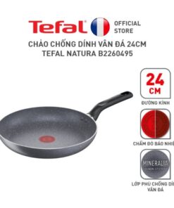 Bộ 2 Chảo chiên, Chảo sâu lồng Tefal Natura 24 FP-26 DFP