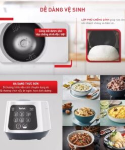 Nồi cơm điện Tefal Easy Rice Compact RK730168 - 600W, 1L