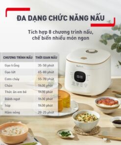 Nồi cơm điện tử Tefal Rice Mate Mini 0.7L RK515168