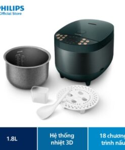 Nồi cơm điện tử Philips HD451862 1.8 lít 6 lớp, lòng nồi dày