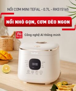 Nồi cơm điện tử Tefal Rice Mate Mini 0.7L RK515168