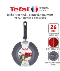 Bộ 2 Chảo chiên, Chảo sâu lồng Tefal Natura 24 FP-26 DFP