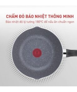 Chảo chiên sâu lòng vân đá Tefal Natura B2266495 24cm