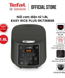 Nồi cơm điện Tefal Easy Rice Plus RK736B68 - 750W, 1.8L