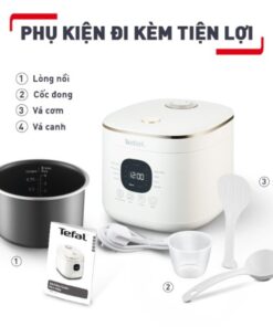 Nồi cơm điện tử Tefal Rice Mate Mini 0.7L RK515168