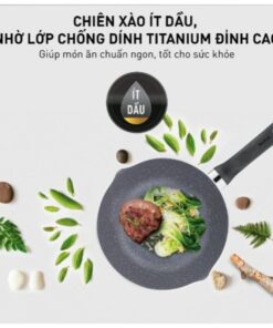 Chảo sâu lòng Tefal Natura 28cm, dùng cho bếp gas và hồng ngoại - BH 2 năm - B2266695