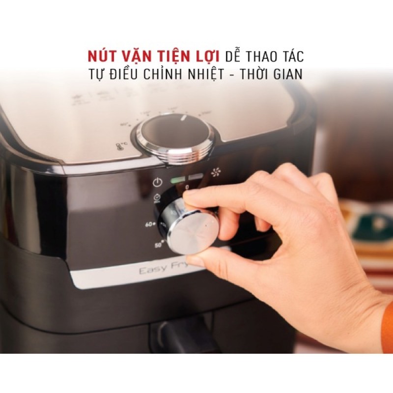 Nồi chiên không dầu Tefal 2in1 Easy Fry & Grill Classis EY501815 Nồi chiên không dầu Tefal 2in1 Easy Fry & Grill Classis EY501815