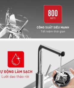 Máy xay sinh tố, xay thịt, xay thực phẩm Tefal BL47YB66, 800W, 2L