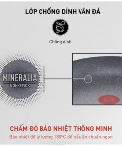 Chảo chống dính vân đá Tefal Natura B2260495 24cm
