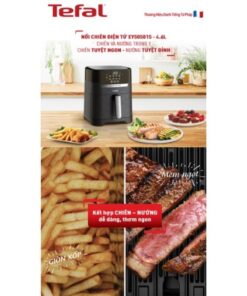 Nồi chiên không dầu Tefal 2in1 Easy Fry & Grill Precision EY505815
