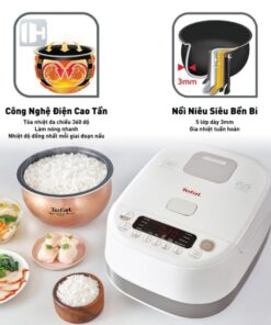 Nồi cơm điện tử Tefal RK808168 - 1.5L, 1200W