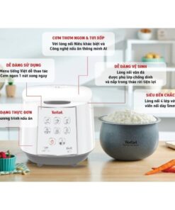 Nồi cơm điện tử Tefal RK733168 - 1.8L, 750W