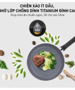 Chảo chống dính vân đá Tefal Natura B2260295 20cm