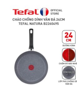 Bộ 2 Chảo chiên, Chảo sâu lồng Tefal Natura 24 FP-26 DFP