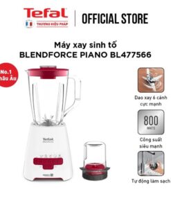 Máy xay sinh tố Tefal Blendforce Piano BL477566 - Đỏ