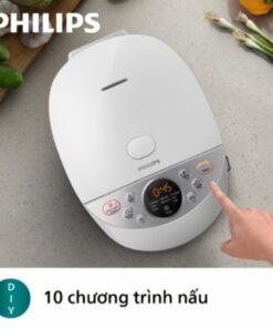 Nồi cơm điện tử Philips HD451555 1.8 lít 5 lớp để dẫn nhiệt tốt