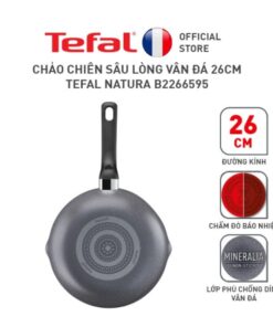 Bộ 2 Chảo chiên, Chảo sâu lồng Tefal Natura 24 FP-26 DFP