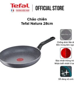 Chảo chống dính vân đá Tefal Natura B2260695 28cm