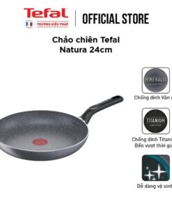 Chảo chống dính vân đá Tefal Natura B2260495 24cm