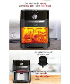 Nồi chiên không dầu Tefal 9 trong 1 Easy fry Oven & Grill FW501815 4.9 209 Đánh Giá 673 Đã B