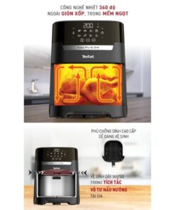 Nồi chiên không dầu Tefal 2in1 Easy Fry & Grill Precision EY505815