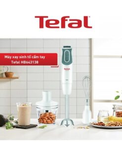 Máy xay sinh tố cầm tay Tefal HB643138 - trắng, 800W
