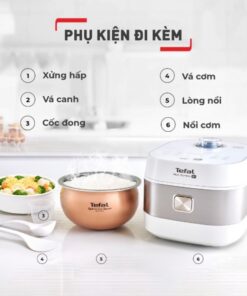 Nồi cơm điện tử Tefal RK762168 - 1.5L, 1200W