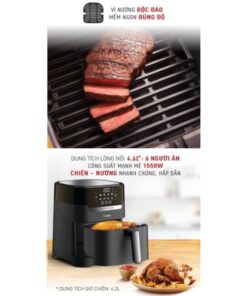 Nồi chiên không dầu Tefal 2in1 Easy Fry & Grill Precision EY505815